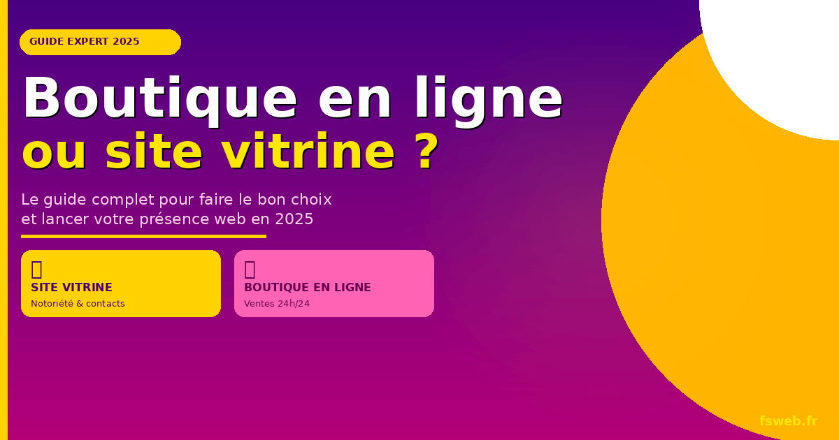 Boutique en ligne ou site vitrine : quelle est la meilleure solution pour votre activité ?